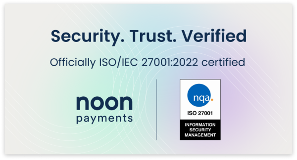 noon Payments ISO Certificate noon Payments ISO Certificate